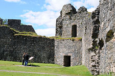 Comyn's Tower from Inside Castle
