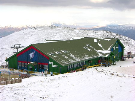 Nevis Range Top Station and Snowgoose Restaurant