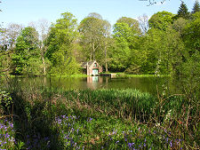 Lake and Boat House