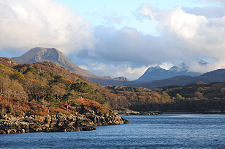 Glimpse of Inland Mountains