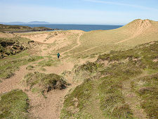 Dunes En Route to Beach