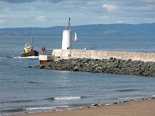 Beach and Harbour Entrance