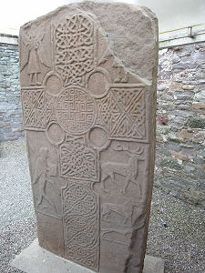 The Front Face of The Cross Slab