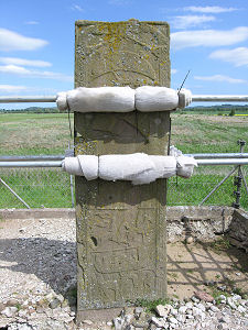 The Rear Face of the Cross Slab