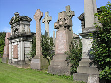 Row of Huge Monuments