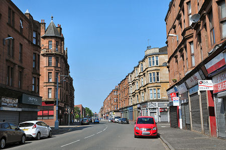 Govan Road in Govan, Looking West