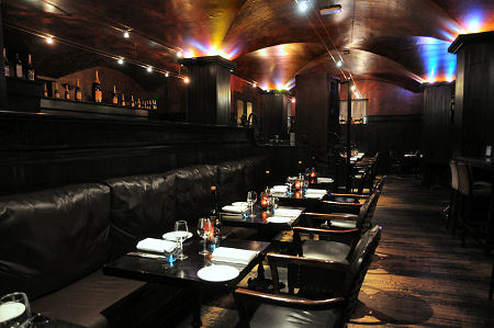 Part of the Brasserie in the Crypt