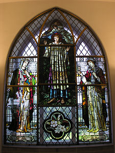 One of the Stained Glass Windows