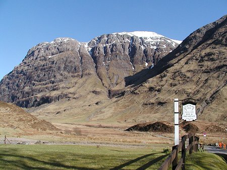 The View from the Clachaig Inn