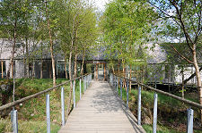 Visitor Centre from the Viewpoint
