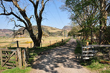 Start of the Track to the Barracks