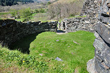 Interior of the Broch