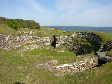Carn Liath from the Top of Its Wall