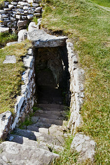 Looking Down the Steps