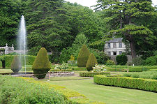 Museum Glimpsed from the Garden