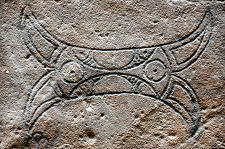 Space Invader Symbol (not really) on Dunrobin No.2