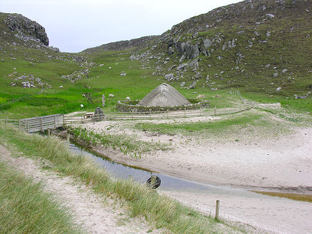 Reconstructed Iron Age House from the Site of the Iron Age Village