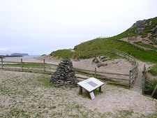 Looking Back to the Eastern Dunes