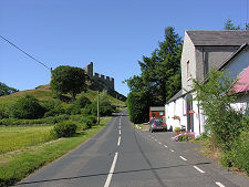 Hume Castle Seen from Hume