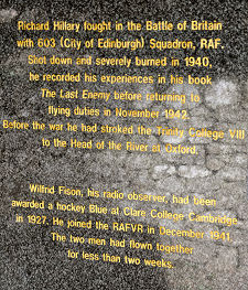 Inscription on the Rear