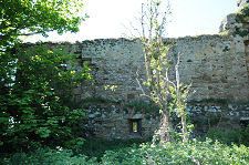 Inside of North Wall