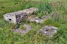 Stonework to South of Kirk