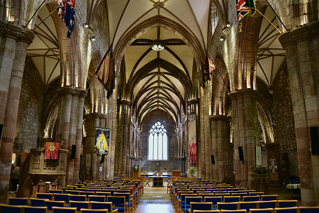 Inside St Mary's, Looking East