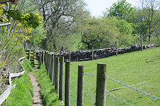 Approaching Milecastle from West