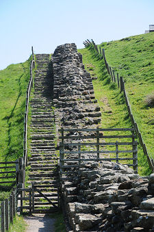 Steps Beside the Wall