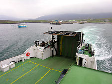 Leverburgh from the Loch Portain