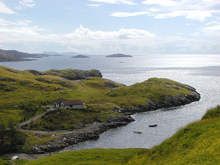 Looking East from Reinigeadal Towards the Shiant Islands