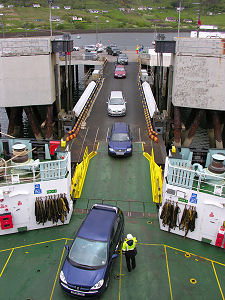 Loading at Uig