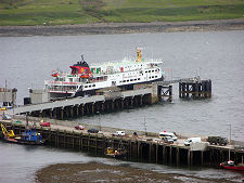 MV Hebrides at Uig