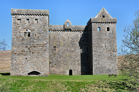 Hermitage Castle from the South