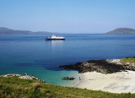 Hebridean Princess and a Hebridean Beach Landing