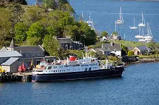 Berthed at Oban*