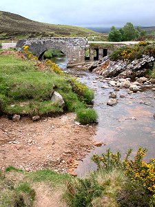 Kildonan Burn and Road Bridge