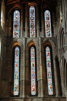 Windows in the North Transept