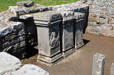 Side View of the Altars
