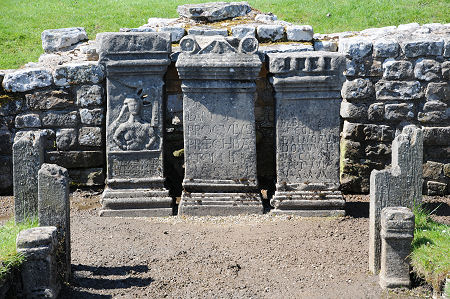 Altars and North-West End of the Temple