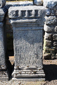 Altar with Inscription