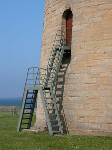 Entrance Steps to Tower