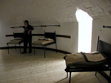 Inside Martello Tower