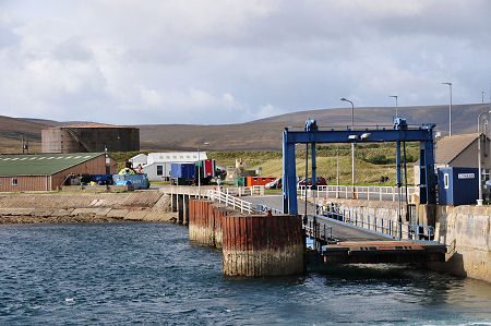 Lyness Seen from the Ferry