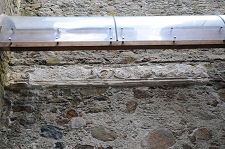 Traces of Decorative Carving on Wall