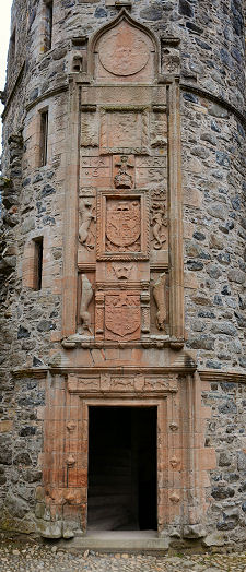Frontispiece Above Main Door