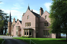 Your First View of Bunchrew House