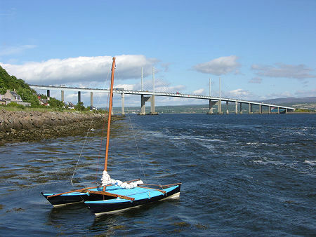 Kessock Bridge Seen from North Kessock