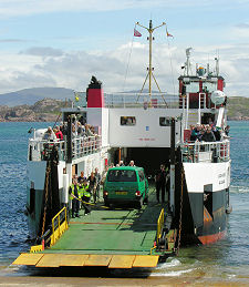 Preparing to Unload on Iona