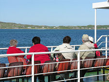 View of Iona from Outside Seating